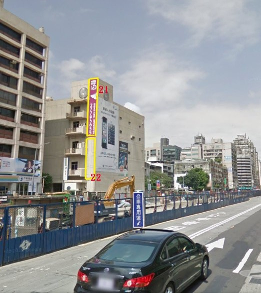 台北市大安區信義路戶外廣告-編號13